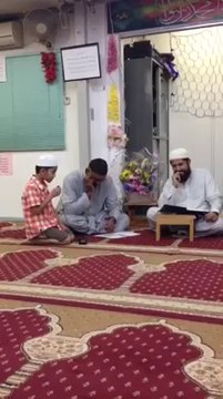 MOAAZ RECITING SURAH-E-MULK IN NIIGATA-JAPAN 24-JUL-2014, RAMZAN-26