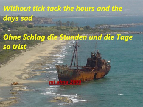 ΔΗΜΗΤΡΗΣ ΜΠΑΣΗΣ-ΣΠΑΣΜΕΝΟ ΚΑΡΑΒΙ( translation,English -German)