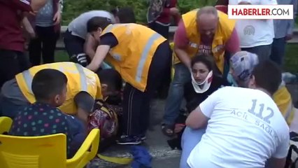Düğüne giden midibüs kaza yaptı: 20 yaralı -