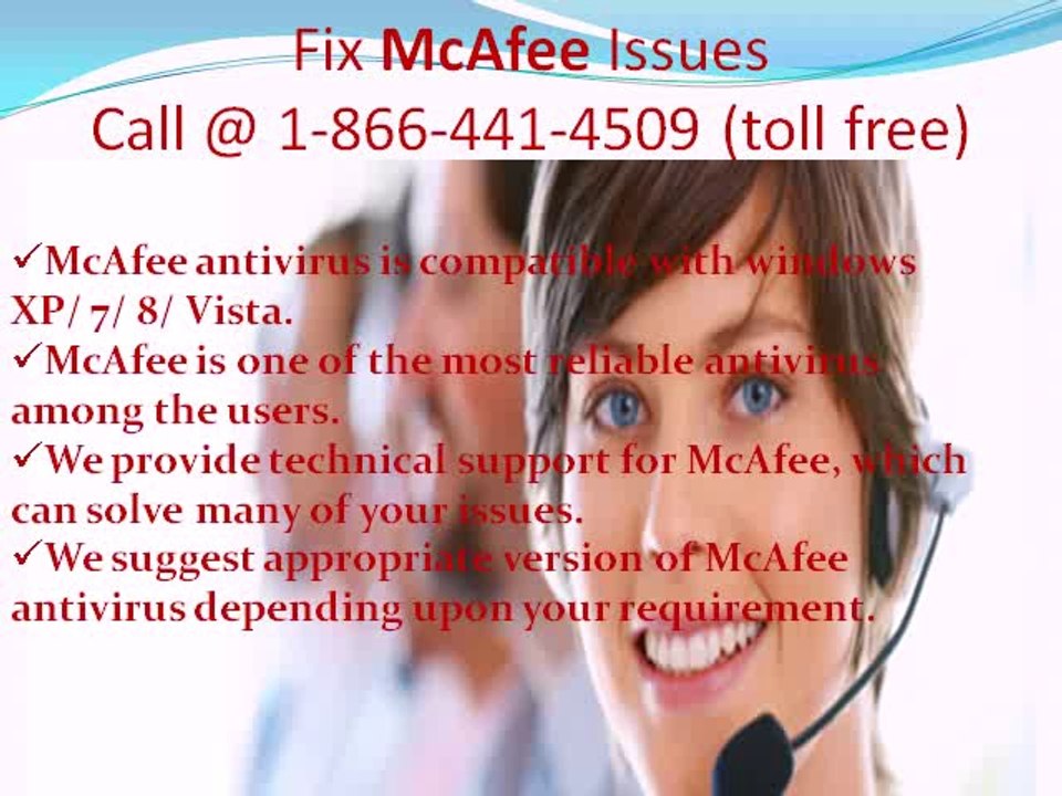 McAfee Antivirus Technical Support | 1-866-441-4509 | Toll Free Number