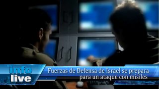 Fuerzas de Defensa de Israel se preparan para un ataque con misiles