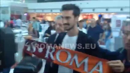 Astori sbarca a Roma - Fiumicino (26/07/14)