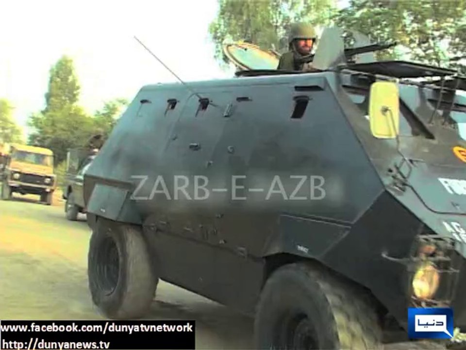 Dunya news-Over 500 terrorists killed, 34 soldiers martyred during Zarb-e-Azb: report