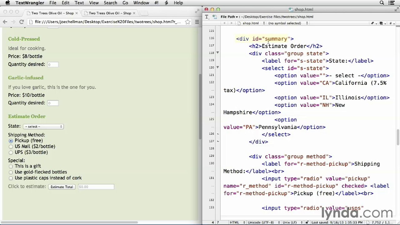 14 JavaScript for Web Designers 144203_03_01_XR15_start