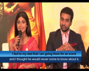 Dad catches Shilpa Shetty in Goa