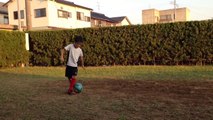 歳三　7歳　ドリブル　フリー