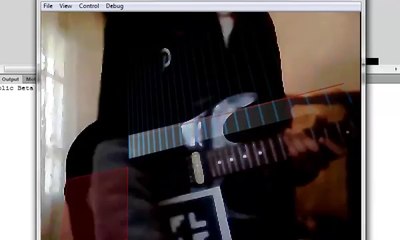 Augmented Reality Guitar Game.