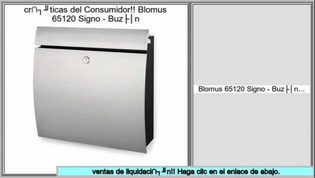 ofertas Blomus 65120 Signo - Buzón
