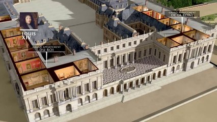 Versailles 3D, from Louis XIII (1624) to the French Revolution (1789) - In ENGLISH -