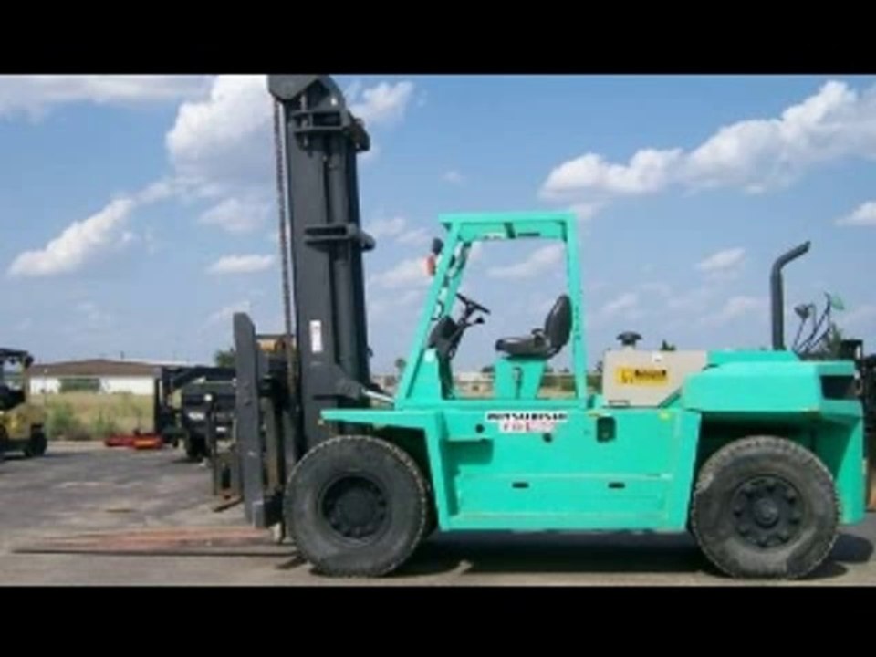 Mitsubishi FD100 FD115 FD135 FD150A Forklift Trucks Service Repair Workshop Manual