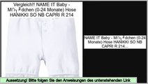 Comparison Shopping NAME IT Baby - M�dchen (0-24 Monate) Hose HANIKKI SO NB CAPRI R 214