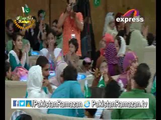 27th Iftari Mehmaan in Pakistan Ramazan 26-7-2014 Part 2