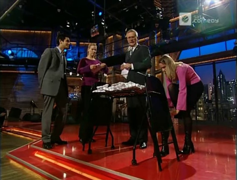 Die Harald Schmidt Show - 0868 - 2001-01-24 - Judith Adlhoch, Thrombose Strümpfe
