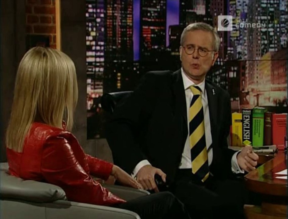 Die Harald Schmidt Show - 0877 - 2001-02-08 - Aleksandra Bechtel, Axel Stein