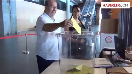 Gümrük kapılarında oy verme işlemi başladı - KONYA/