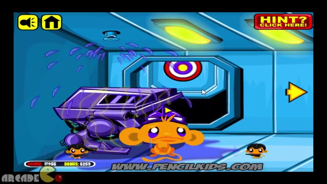 Monkey Go Happy Sci Fi 2 Walkthrough