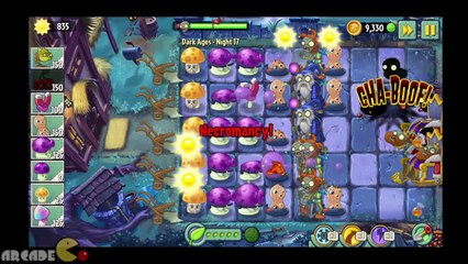 Plants Vs Zombies 2 Dark Ages  Part 2 Watch Zombies Magic Spell  Night 17