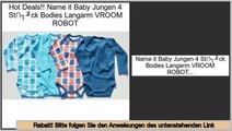 Sparen Preis Name it Baby Jungen 4 St�ck Bodies Langarm VROOM ROBOT