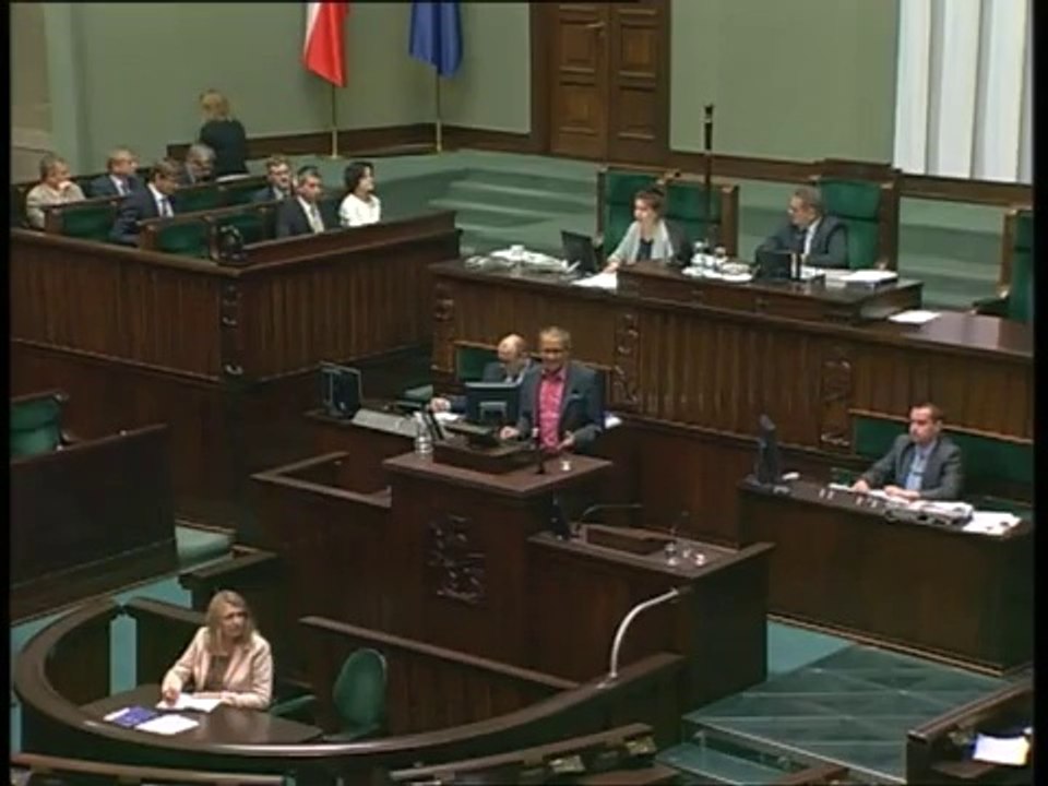Poseł Jerzy Borkowski - Wystąpienie z dnia 23 lipca 2014 roku.