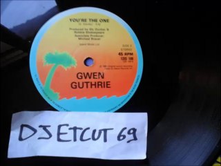 GWEN GUTHRIE -YOU'RE THE ONE(RIP ETCUT)ISLAND REC 83