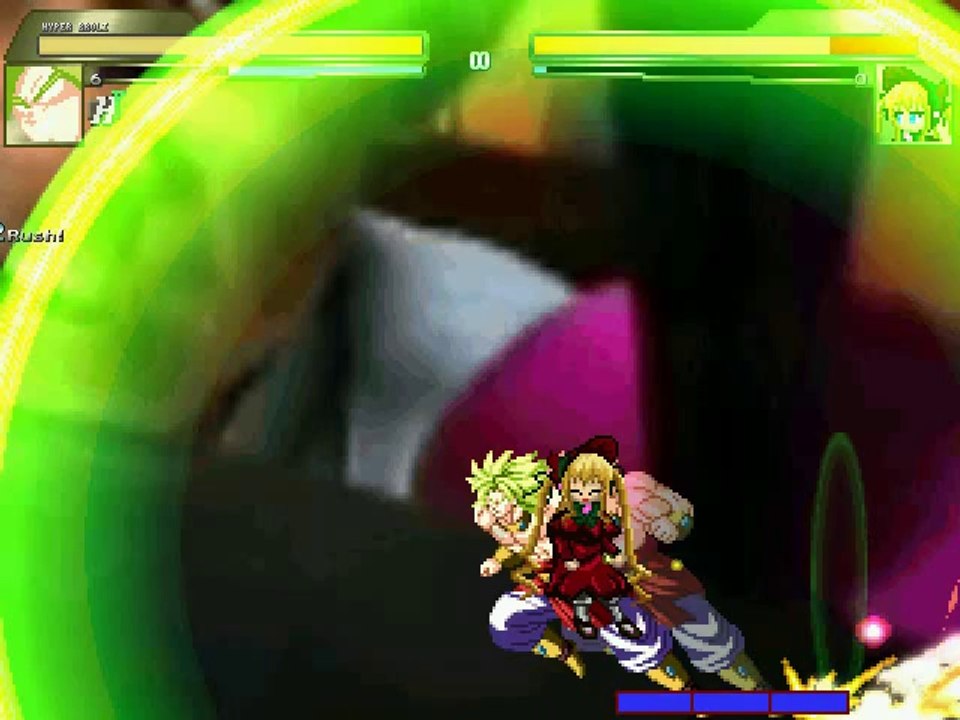 ブロリーが真紅をボコるMUGENリョナ動画 Ryona MUGEN broly shinku ローゼンメイデン_1