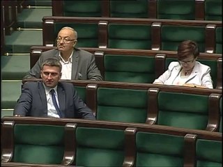 Poseł Stanisław Szwed - Wystąpienie z dnia 23 lipca 2014 roku.