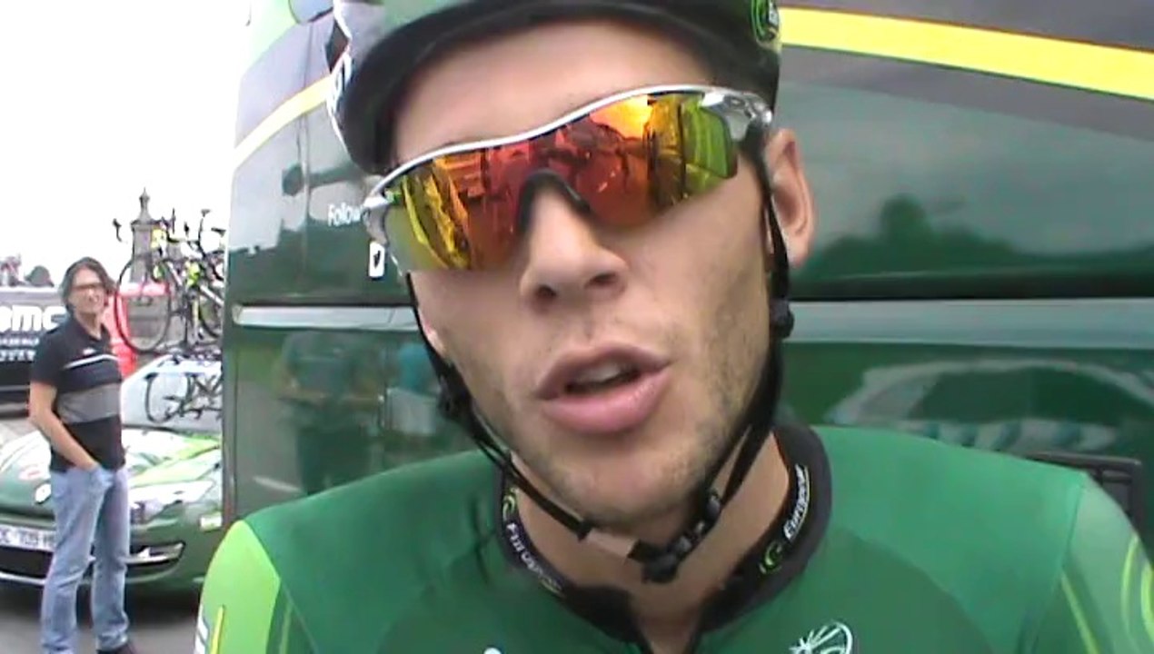 Le Canadien Antoine Duchesne (Europcar) a connu les courses wallonnes chez les jeunes.