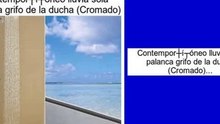 Los m�s vendidos Contemporš¢neo lluvia sola palanca grifo de la ducha (Cromado)