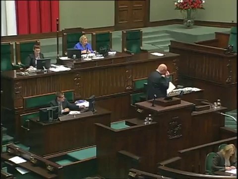 Poseł Piotr Chmielowski - Wystąpienie z dnia 24 lipca 2014 roku.