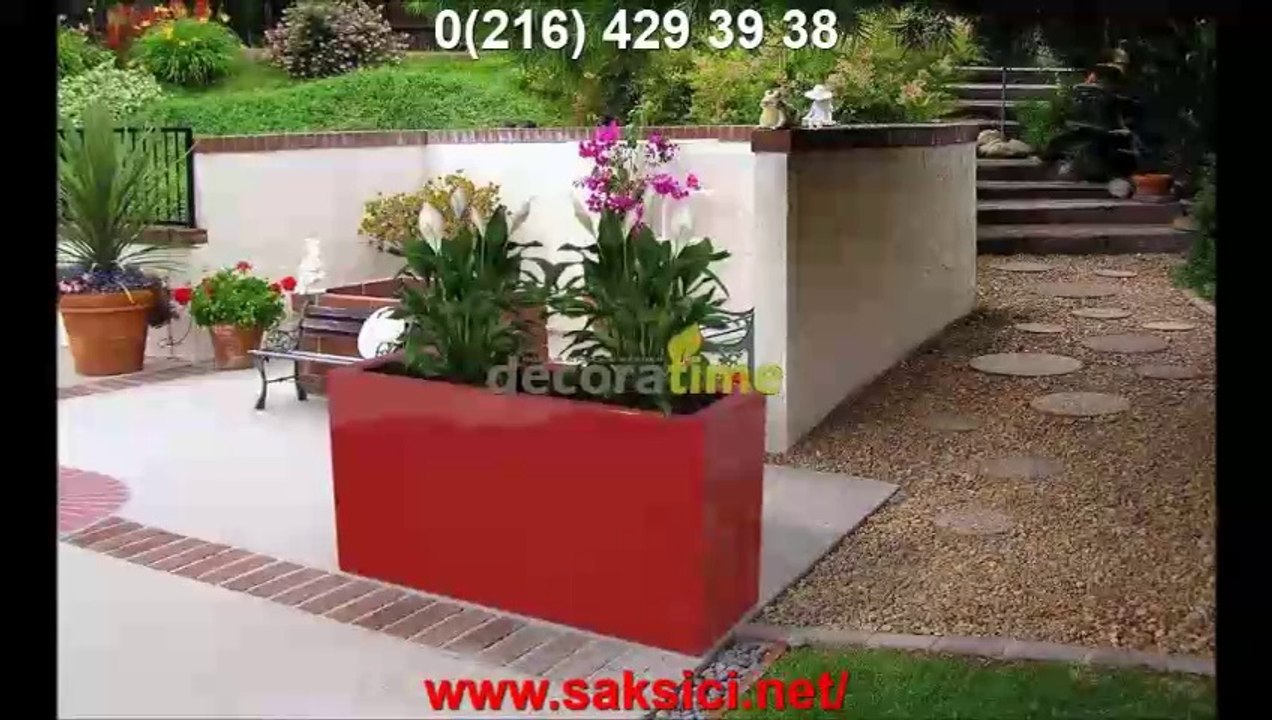 Fiber Saksı Decoratime