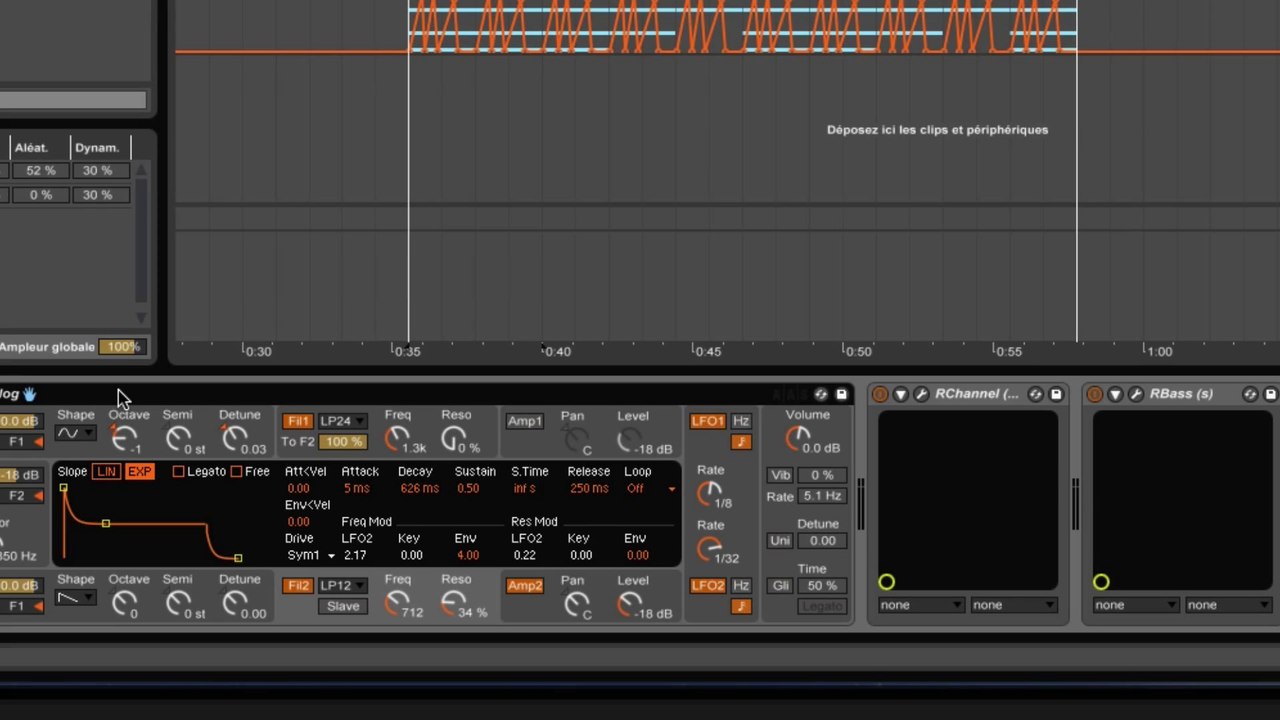 Réduire la charge du processeur Ableton