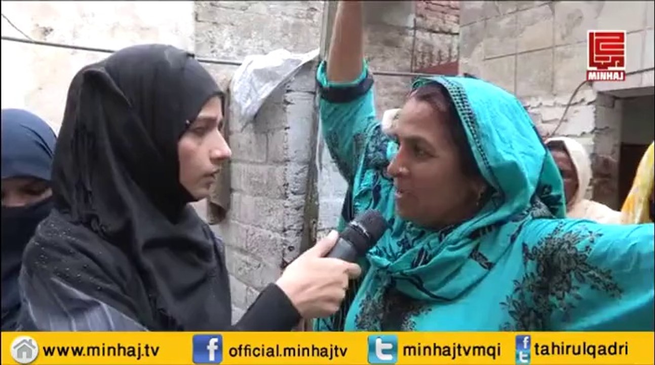 PAT women wing successfull door to door campaign in Lahore for Revolution