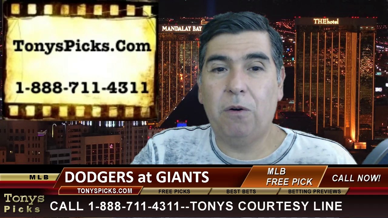 MLB Pick San Francisco Giants vs. LA Dodgers Odds Prediction Preview 7-26-2014
