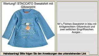 Best-Preis STACCATO Sweatshirt mit Glitzerprint