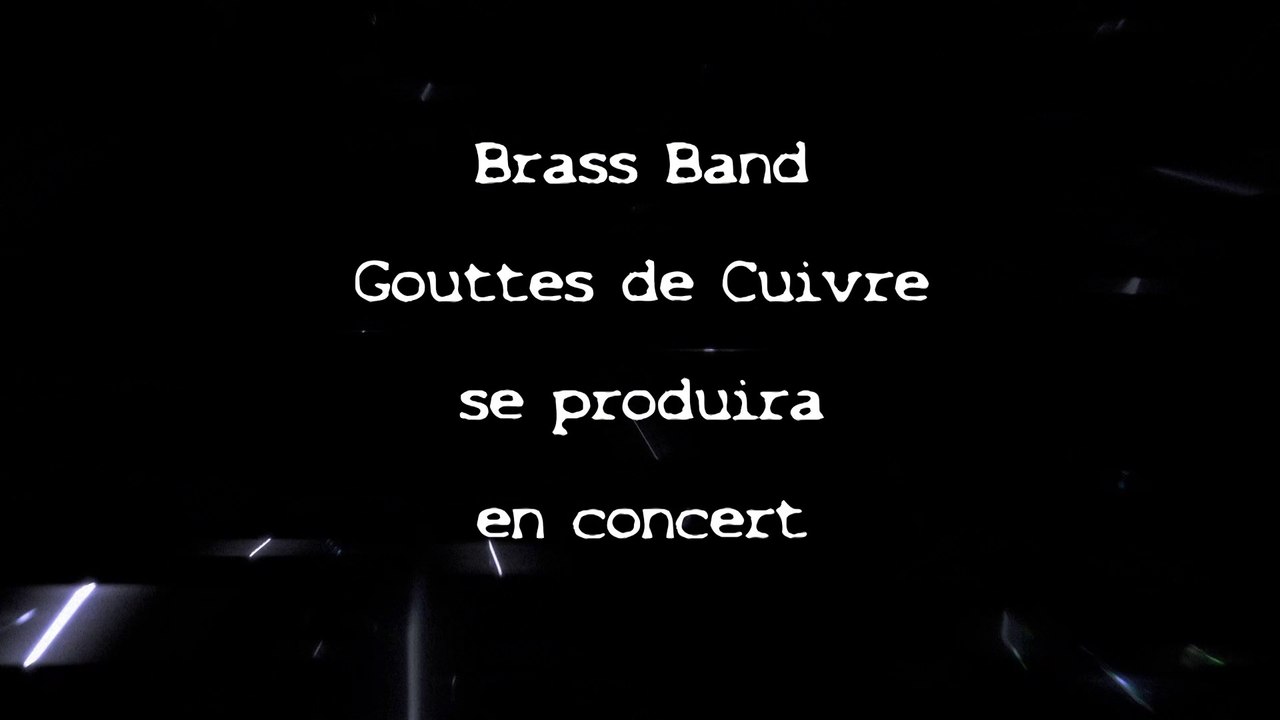 Brass Band Gouttes de Cuivre se produira en concert dans les grottes du Cerdon