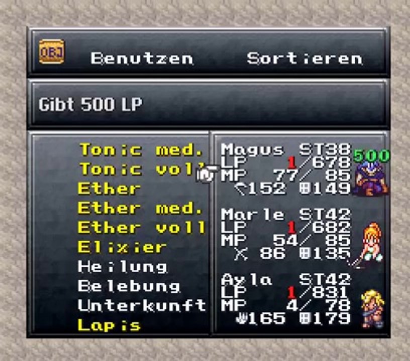 Let´s Play Chrono Trigger German Part 60