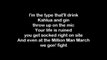 Eminem ft. D12 - Under The Influence (Lyrics / Paroles)