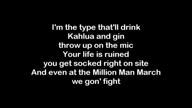 Eminem ft. D12 - Under The Influence (Lyrics / Paroles)