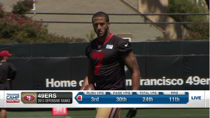 Colin Kaepernick excited about 49ers offense