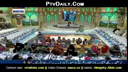 Shan-e-Ramazan With Junaid Jamshed By Ary Digital - 26th July 2014 (Aftar)
