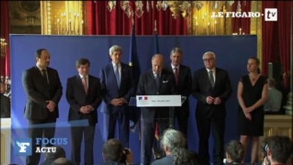 Gaza : la réunion diplomatique de Paris a été "positive" selon Fabius