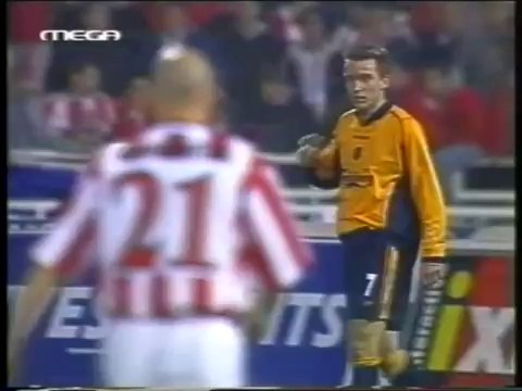 olympiakos vs liverpool 2-2 2000-01 uefa cup