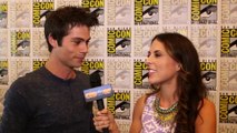 Dylan O'Brien Did WHAT With Christmas Tree- -Teen Wolf- - Comic Con 2014