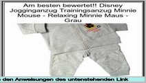 billig Disney Jogginganzug Trainingsanzug Minnie Mouse - Relaxing Minnie Maus - Grau