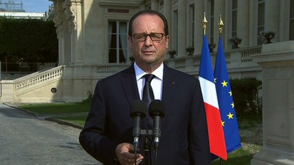 Déclaration du président après la rencontre des familles des victimes du vol AH5017