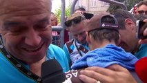 Tour de France : les larmes de joie de Jean-Christophe Péraud