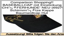 Spiel BASEBALLCAP mit Einstickung 'SCH�FERHUNDE' NEU (69279) Schirmm�tze Kappe Baumwollcap Hut