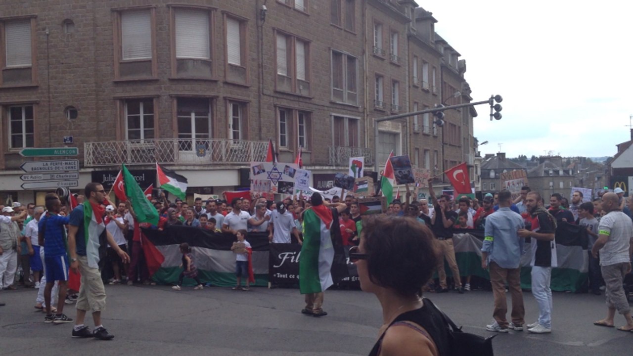 Manifestation pro Gaza