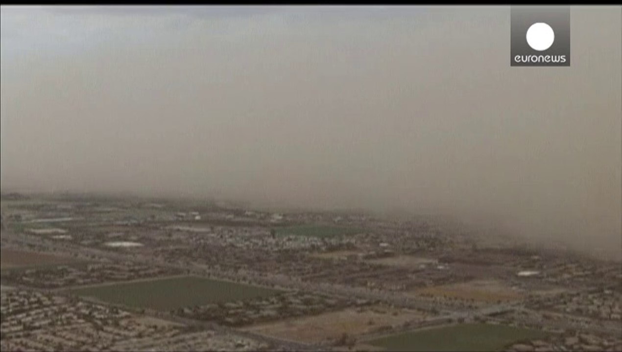 Tempête de sable en Arizona