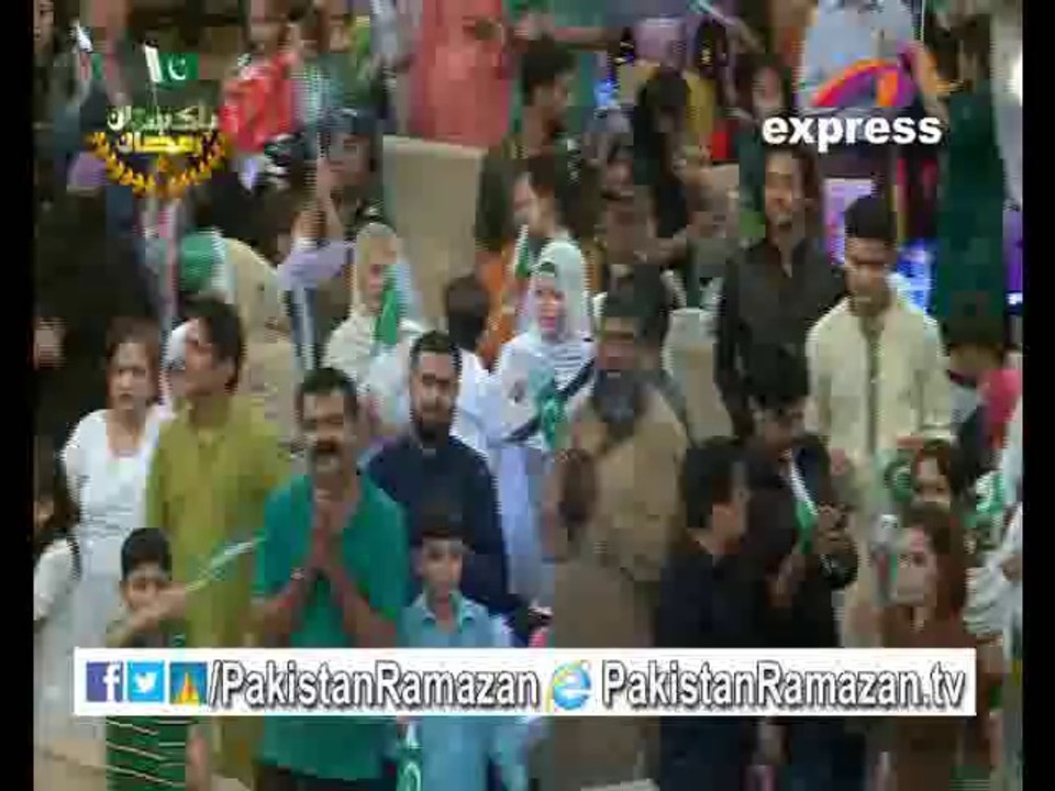27th Iftari Pakistan Ghar Part 1 in Pakistan Ramazan 26-7-2014 Part 13